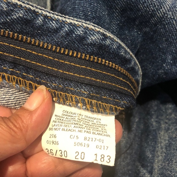 Vintage Levi’s 619 orange tag size 36/30 - Picture 4 of 5